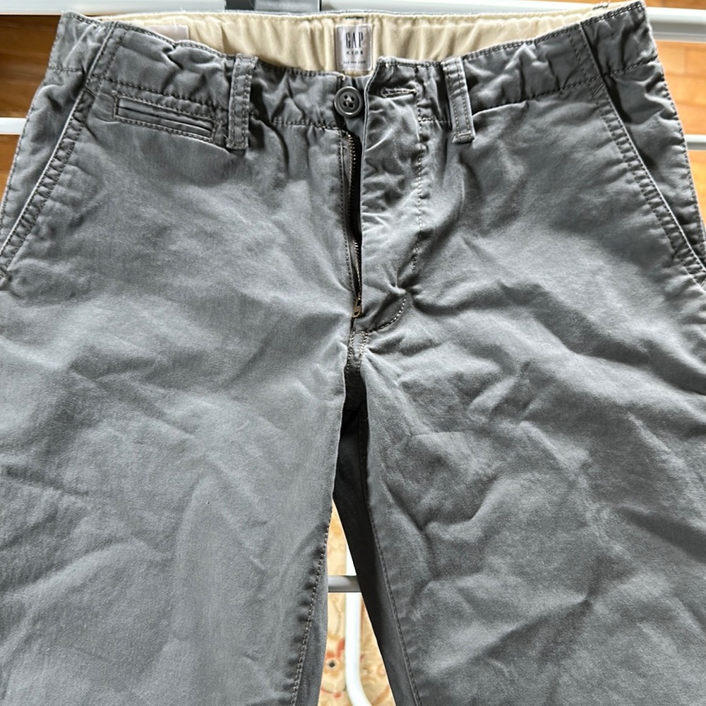 Gap boys khaki pants in grey size 14 regular